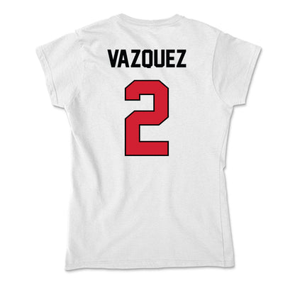 UNLV - NCAA Men's Soccer : Manuel Vazquez - Soft Style Women’s T-Shirt-1