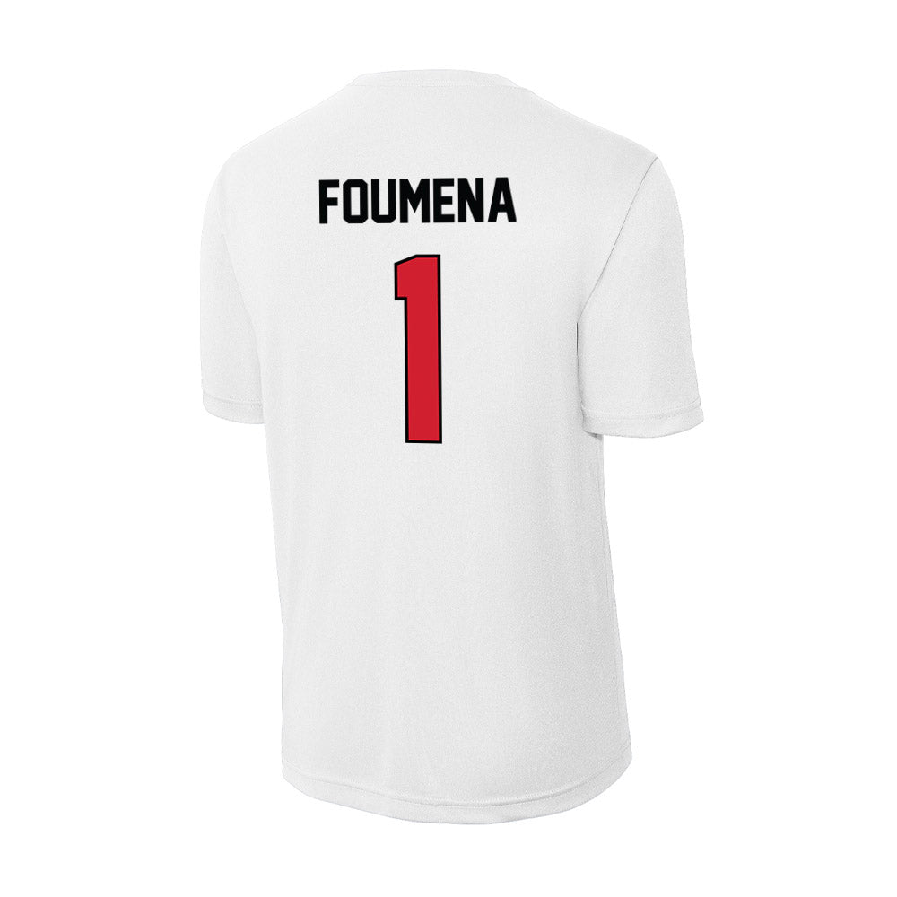 UNLV - NCAA Men's Basketball : Jeremy Foumena - Activewear T-Shirt-1