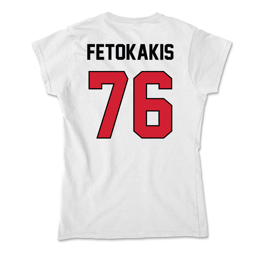 UNLV - NCAA Football : Chrysanthos Fetokakis - Soft Style Women’s T-Shirt-1