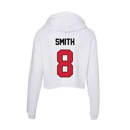 UNLV - NCAA Baseball : Kevin Smith - Women's Crop Fleece Hoodie-1