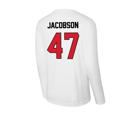 UNLV - NCAA Football : Tyson Jacobson - Activewear Long Sleeve T-Shirt-1