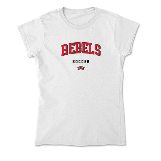 UNLV - NCAA Men's Soccer : Manuel Vazquez - Soft Style Women’s T-Shirt-0
