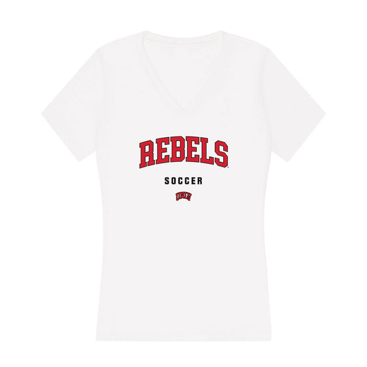 UNLV - NCAA Women's Soccer : Summer Pyles - Women's V-Neck T-Shirt-0