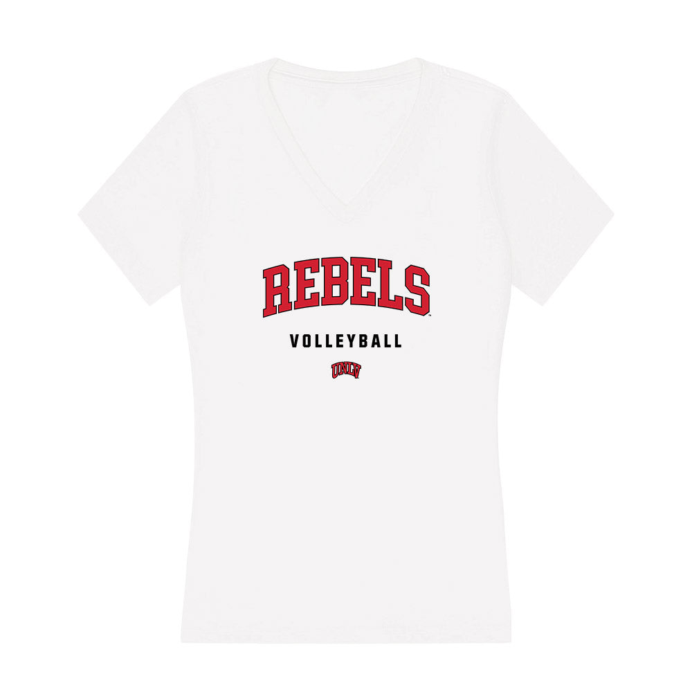 UNLV - NCAA Women's Volleyball : Jaida Harris - Women's V-Neck T-Shirt-0