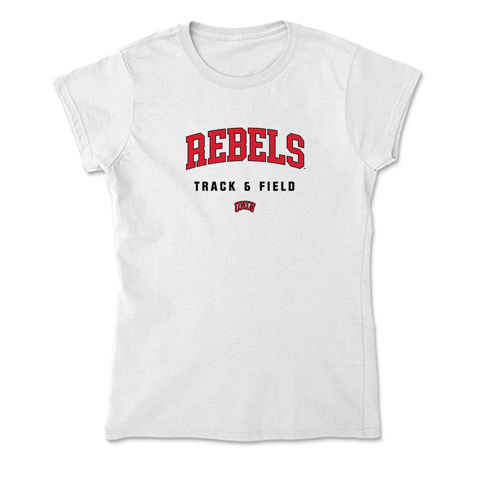 UNLV - NCAA Women's Track & Field : Jasmine Harris - Soft Style Women’s T-Shirt-0