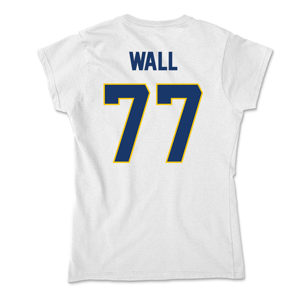 Drexel - NCAA Men's Lacrosse : Lincoln Wall - Soft Style Women’s T-Shirt-1