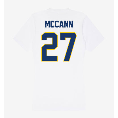 Drexel - NCAA Men's Lacrosse : Tomas McCann - Women's V-Neck T-Shirt-1