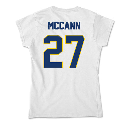 Drexel - NCAA Men's Lacrosse : Tomas McCann - Soft Style Women’s T-Shirt-1