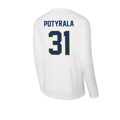 Drexel - NCAA Men's Lacrosse : Brady Potyrala - Activewear Long Sleeve T-Shirt-1