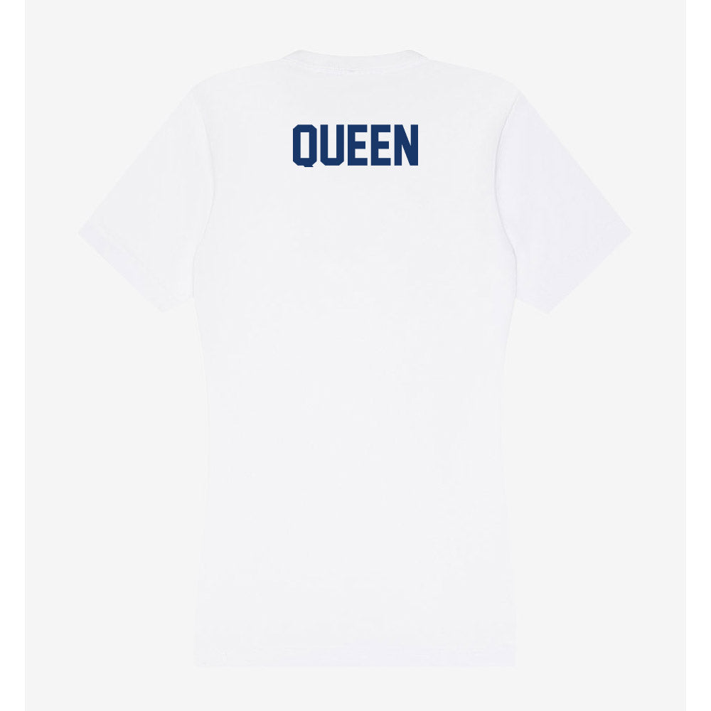 Drexel - NCAA Wrestling : Jasiah Queen - Women's V-Neck T-Shirt-1