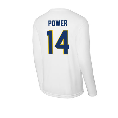 Drexel - NCAA Women's Soccer : Reese Power - Activewear Long Sleeve T-Shirt-1