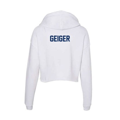 Drexel - NCAA Women's Field Hockey : halle geiger - Women's Crop Fleece Hoodie-1