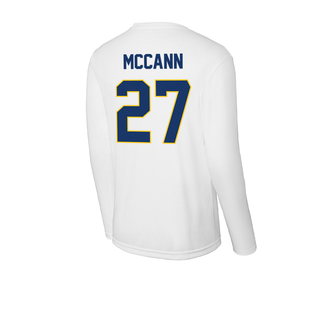 Drexel - NCAA Men's Lacrosse : Tomas McCann - Activewear Long Sleeve T-Shirt-1