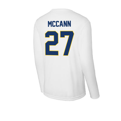 Drexel - NCAA Men's Lacrosse : Tomas McCann - Activewear Long Sleeve T-Shirt-1