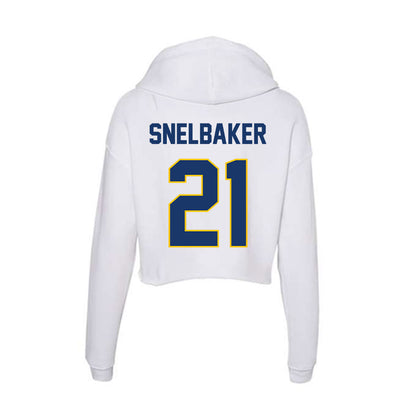 Drexel - NCAA Men's Lacrosse : Jaxson Snelbaker - Women's Crop Fleece Hoodie-1