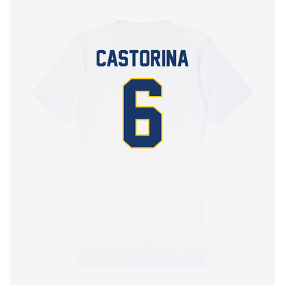 Drexel - NCAA Women's Soccer : Jessica Castorina - Women's V-Neck T-Shirt-1