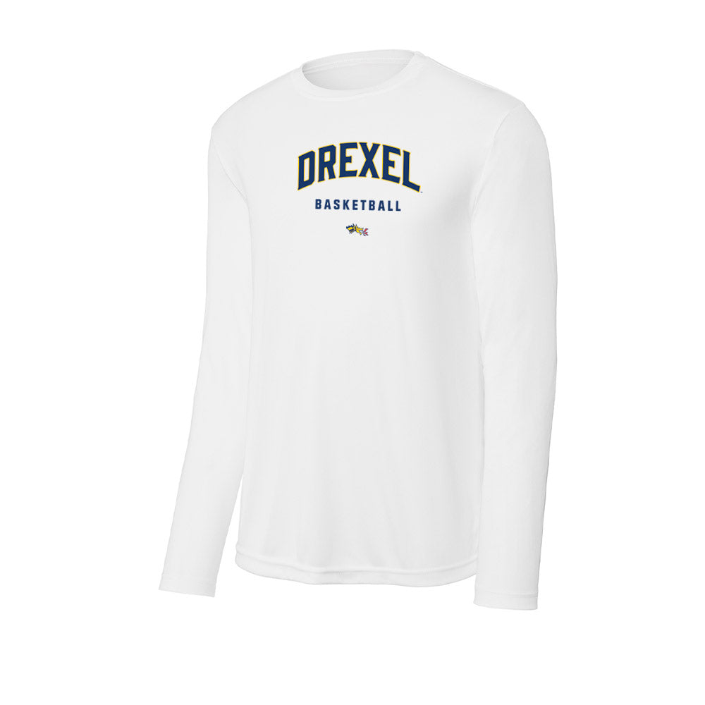 Drexel - NCAA Women's Basketball : Amaris Baker - Activewear Long Sleeve T-Shirt-0