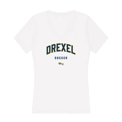 Drexel - NCAA Men's Soccer : Mateusz Wojtalik - Women's V-Neck T-Shirt-0
