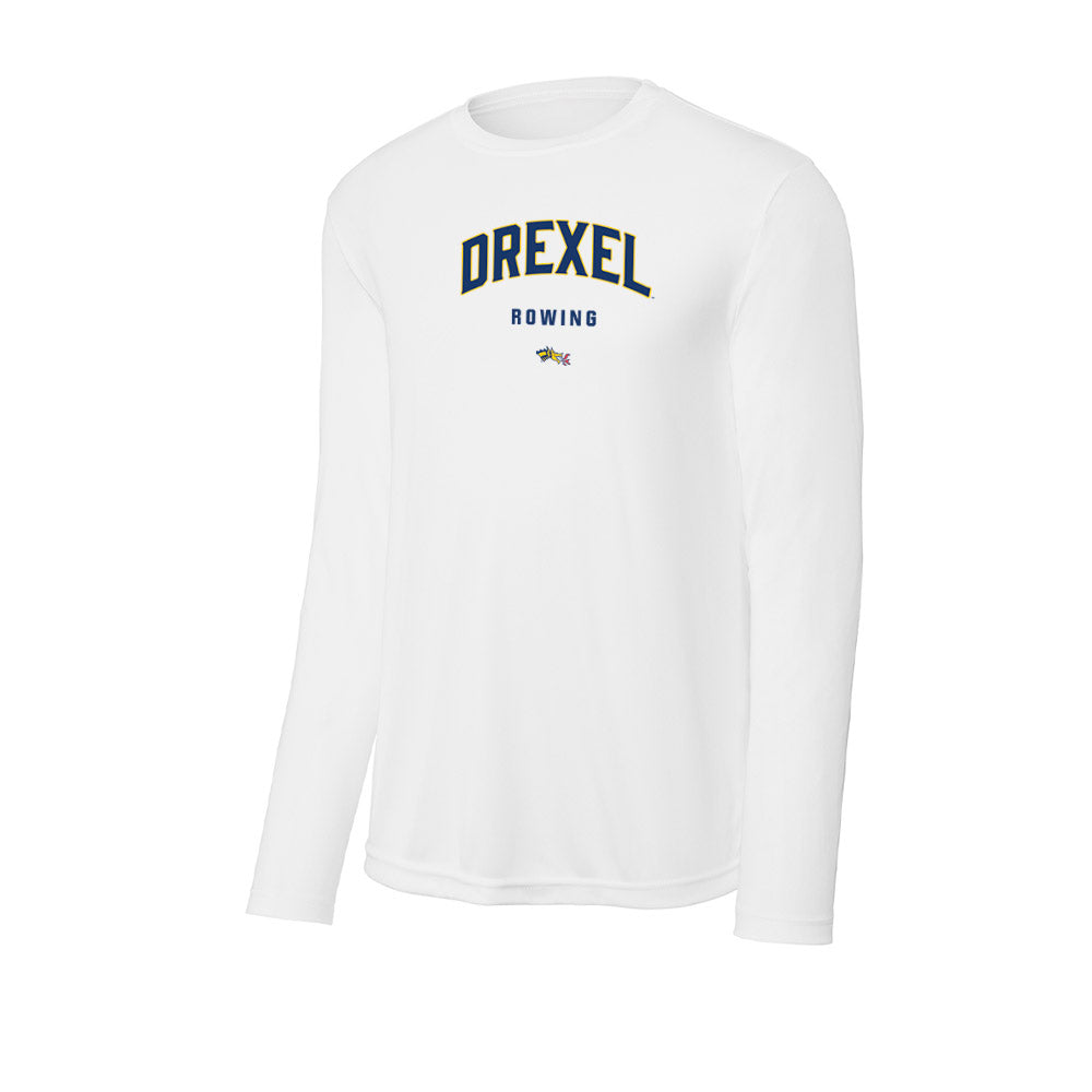 Drexel - NCAA Women's Rowing : Paige Mcfadden - Activewear Long Sleeve T-Shirt-0