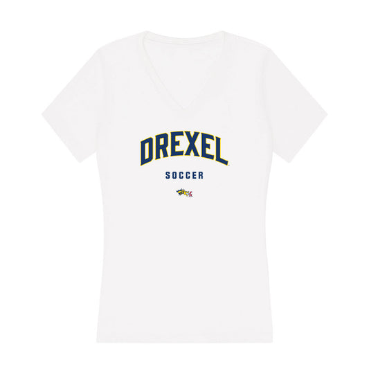 Drexel - NCAA Men's Soccer : Maximilian Haberl - Women's V-Neck T-Shirt-0