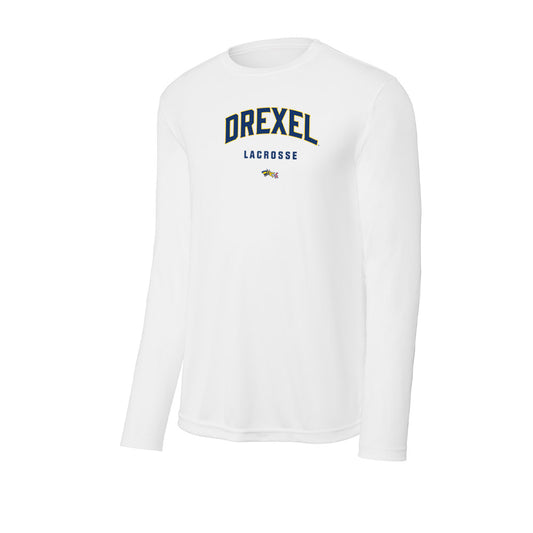 Drexel - NCAA Men's Lacrosse : Jaxson Snelbaker - Activewear Long Sleeve T-Shirt-0