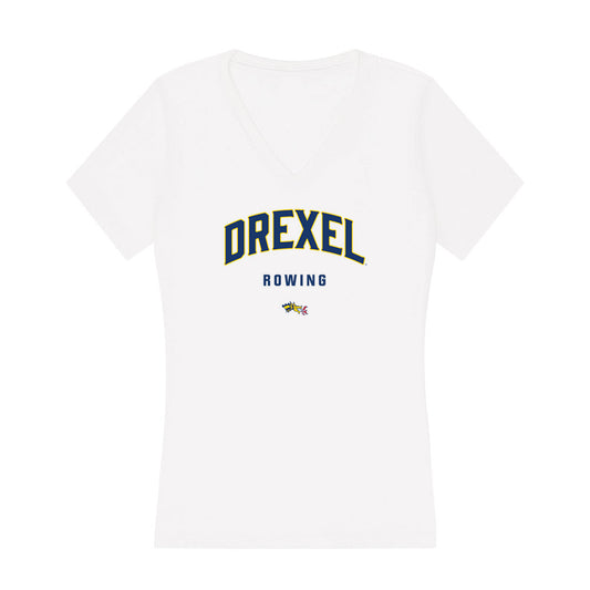 Drexel - NCAA Women's Rowing : Paige Mcfadden - Women's V-Neck T-Shirt-0