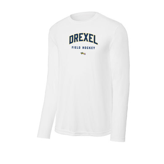 Drexel - NCAA Women's Field Hockey : halle geiger - Activewear Long Sleeve T-Shirt-0
