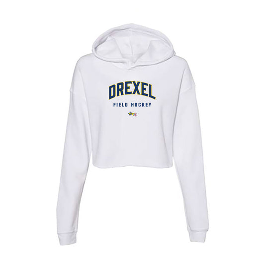 Drexel - NCAA Women's Field Hockey : Mikayla Appel - Women's Crop Fleece Hoodie-0