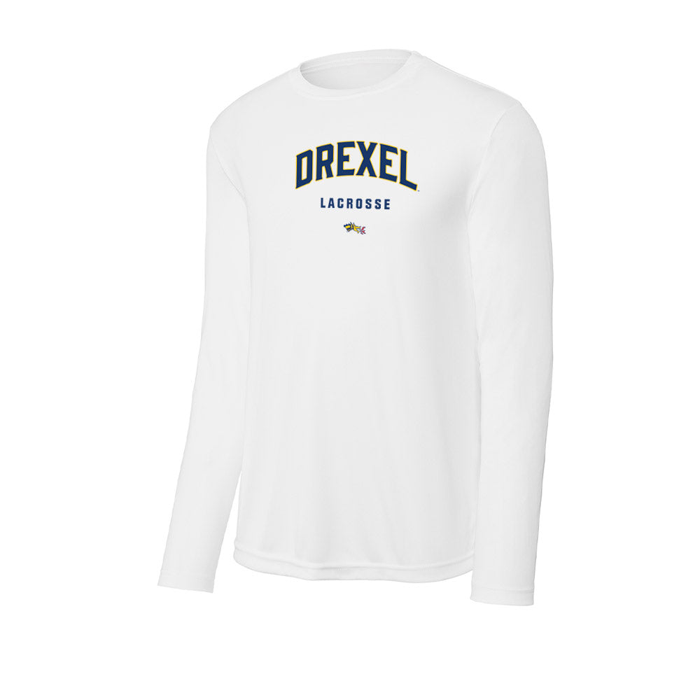 Drexel - NCAA Women's Lacrosse : Ellie Wall - Activewear Long Sleeve T-Shirt-0