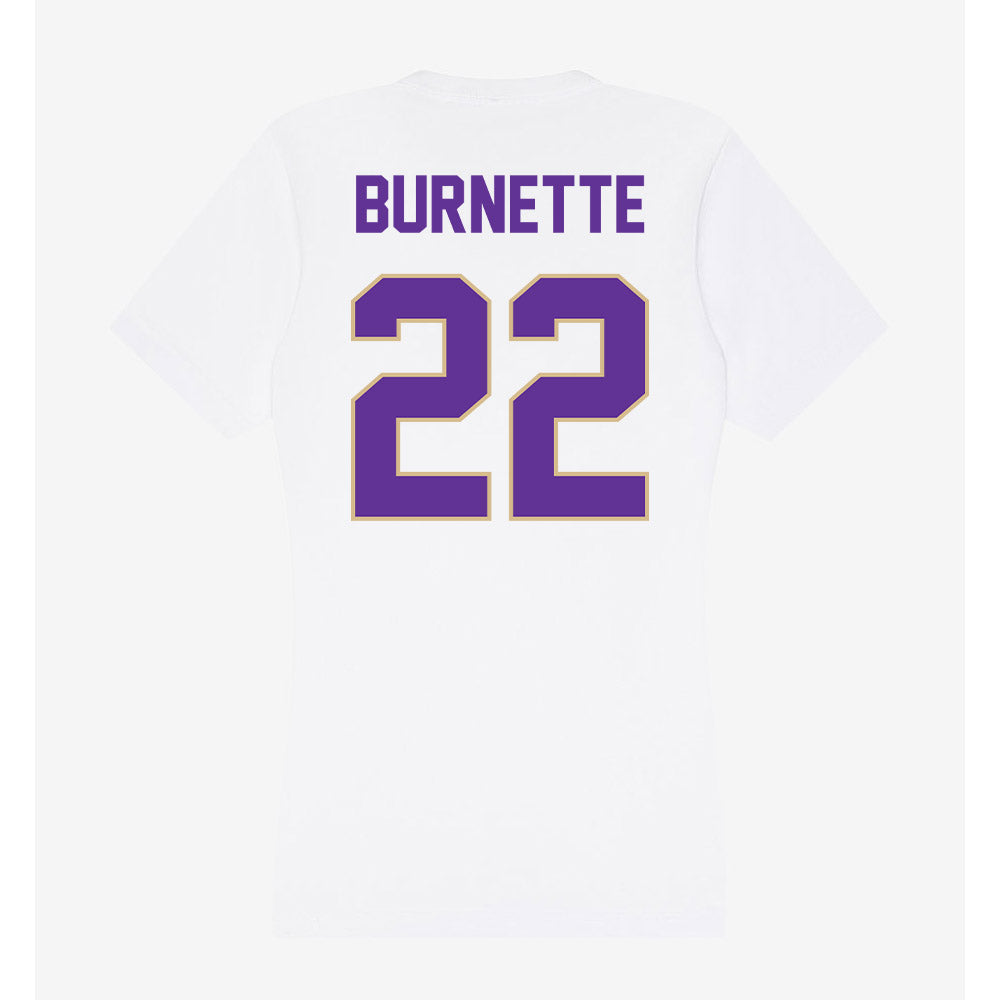 Western Carolina - NCAA Baseball : Carter Burnette - Classic Shersey Women's V-Neck T-Shirt-1