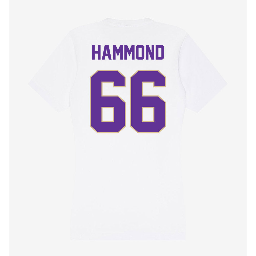 Western Carolina - NCAA Football : John Hammond - Classic Shersey Women's V-Neck T-Shirt-1