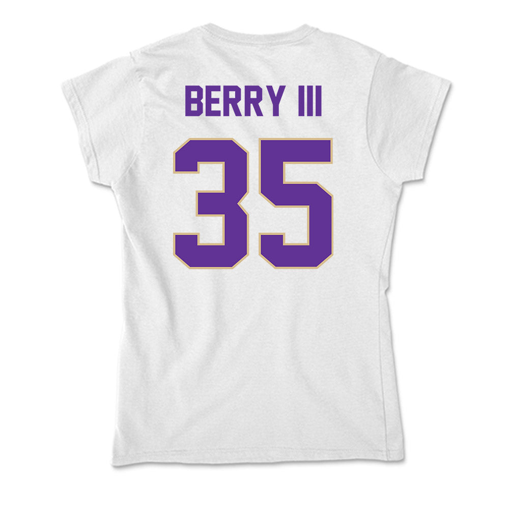 Western Carolina - NCAA Football : Trey Berry III - Classic Shersey Soft Style Women’s T-Shirt-1