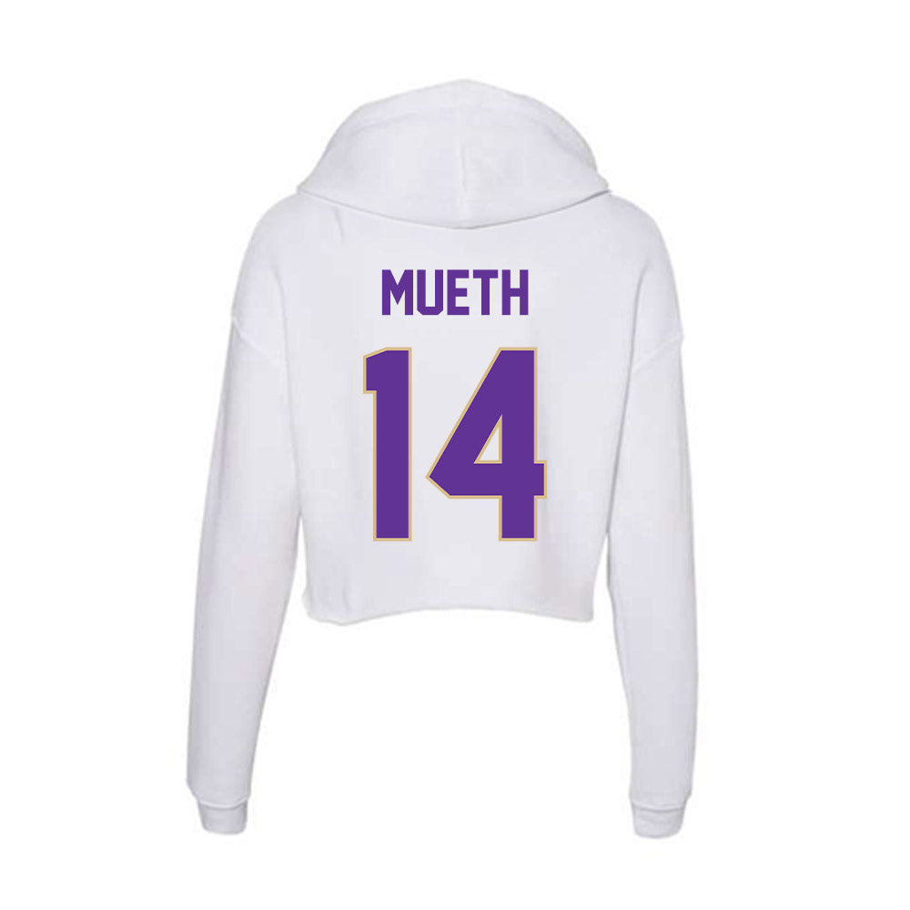 Western Carolina - NCAA Women's Soccer : Mary Mueth - Classic Shersey Women's Crop Fleece Hoodie-1