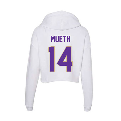 Western Carolina - NCAA Women's Soccer : Mary Mueth - Classic Shersey Women's Crop Fleece Hoodie-1