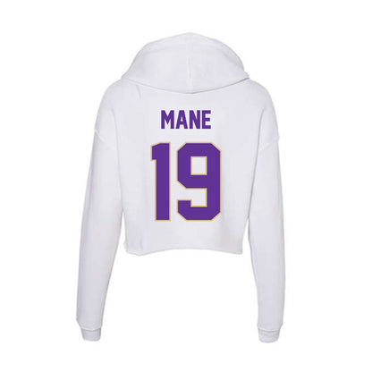 Western Carolina - NCAA Football : Mouhamadou Mane - Classic Shersey Women's Crop Fleece Hooded Sweatshirt-1