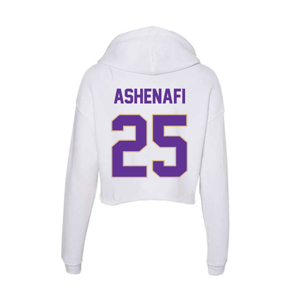 Western Carolina - NCAA Football : Nassor Ashenafi - Classic Shersey Women's Crop Fleece Hoodie-1