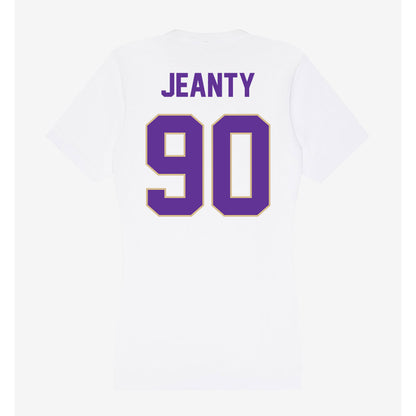 Western Carolina - NCAA Football : Fernando Jeanty - Classic Shersey Women's V-Neck T-Shirt-1