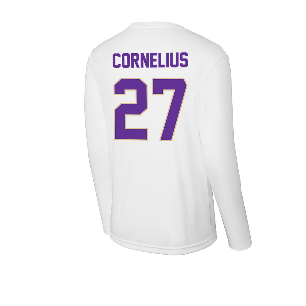 Western Carolina - NCAA Football : Jayden Cornelius - Classic Shersey Activewear Long Sleeve T-Shirt-1