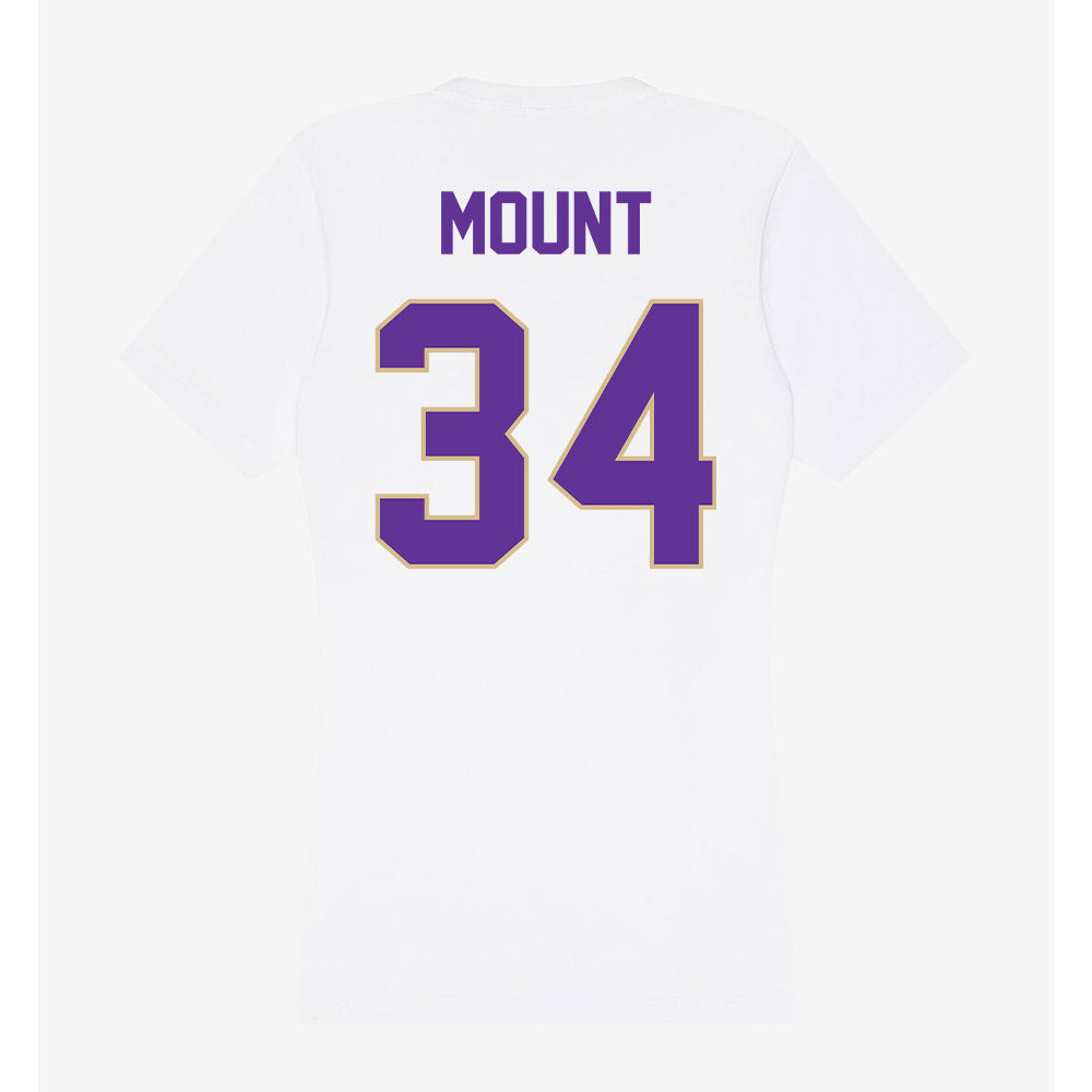 Western Carolina - NCAA Women's Basketball : Kayla Mount - Classic Shersey Women's V-Neck T-Shirt-1