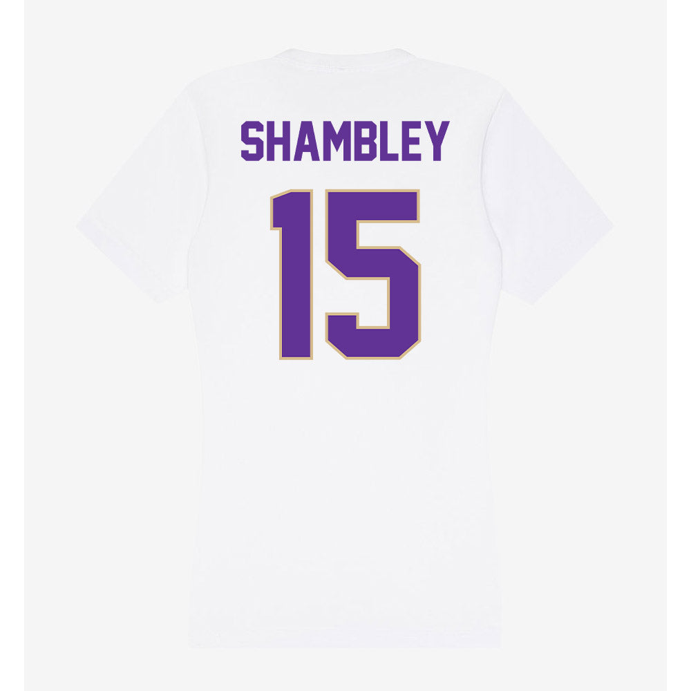 Western Carolina - NCAA Softball : Kimber Shambley - Classic Shersey Women's V-Neck T-Shirt-1