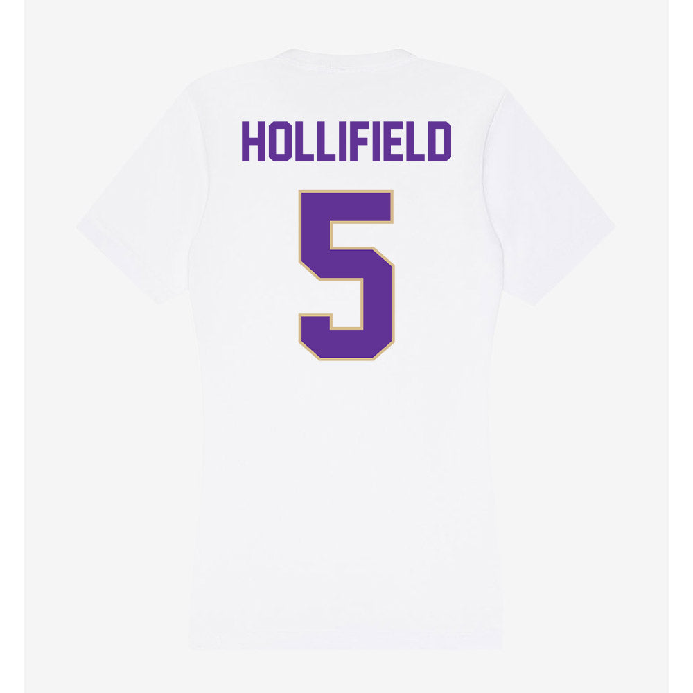 Western Carolina - NCAA Women's Basketball : Ally Hollifield - Classic Shersey Women's V-Neck T-Shirt-1