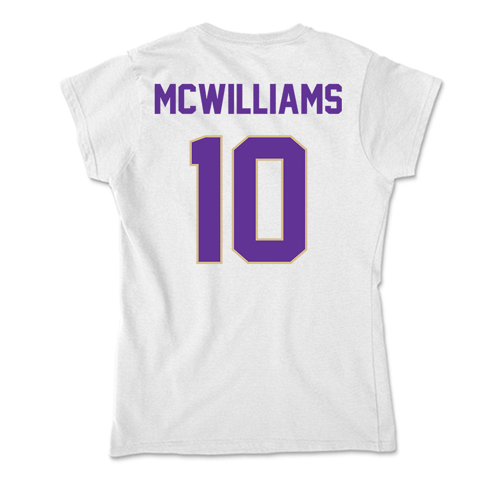 Western Carolina - NCAA Football : Jabari McWilliams - Classic Shersey Soft Style Women’s T-Shirt-1