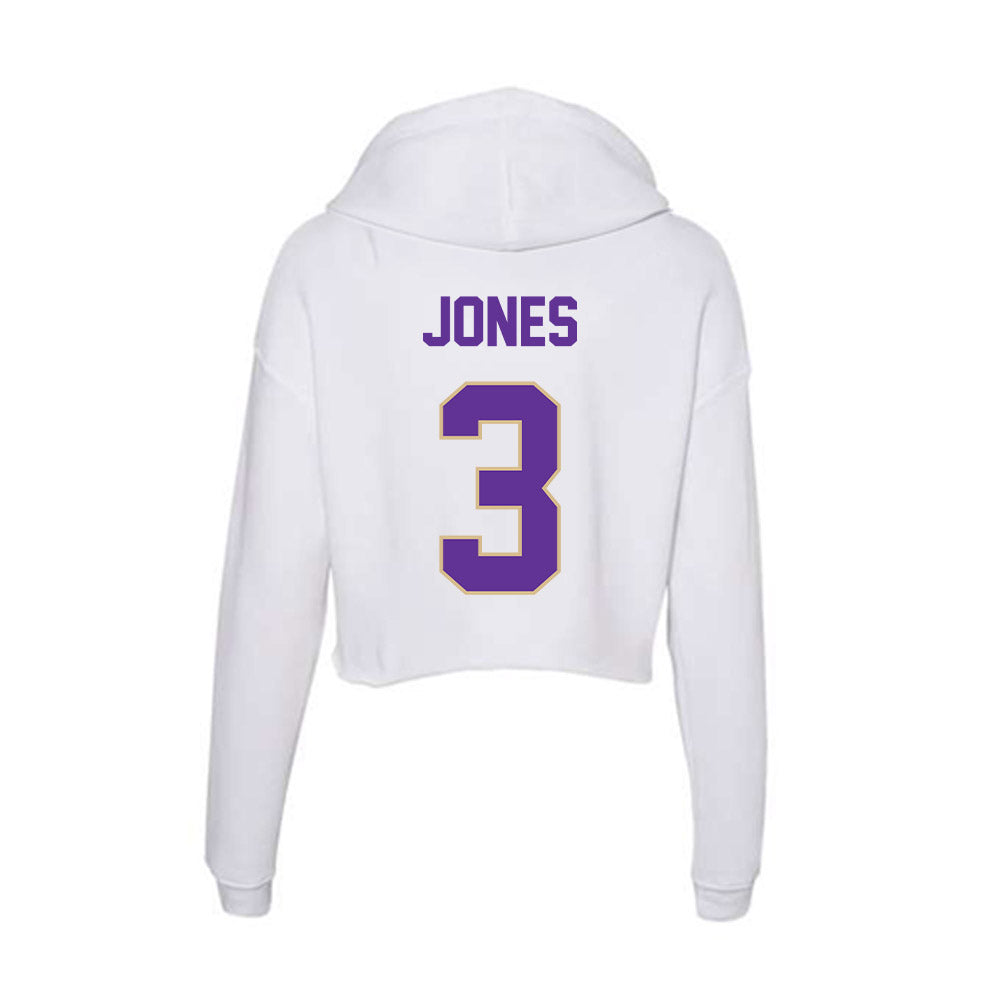 Western Carolina - NCAA Baseball : jaylen jones - Classic Shersey Women's Crop Fleece Hoodie-1