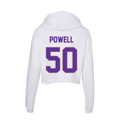 Western Carolina - NCAA Football : Kaden Powell - Classic Shersey Women's Crop Fleece Hoodie-1