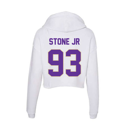 Western Carolina - NCAA Football : Adrian Stone jr - Classic Shersey Women's Crop Fleece Hoodie-1