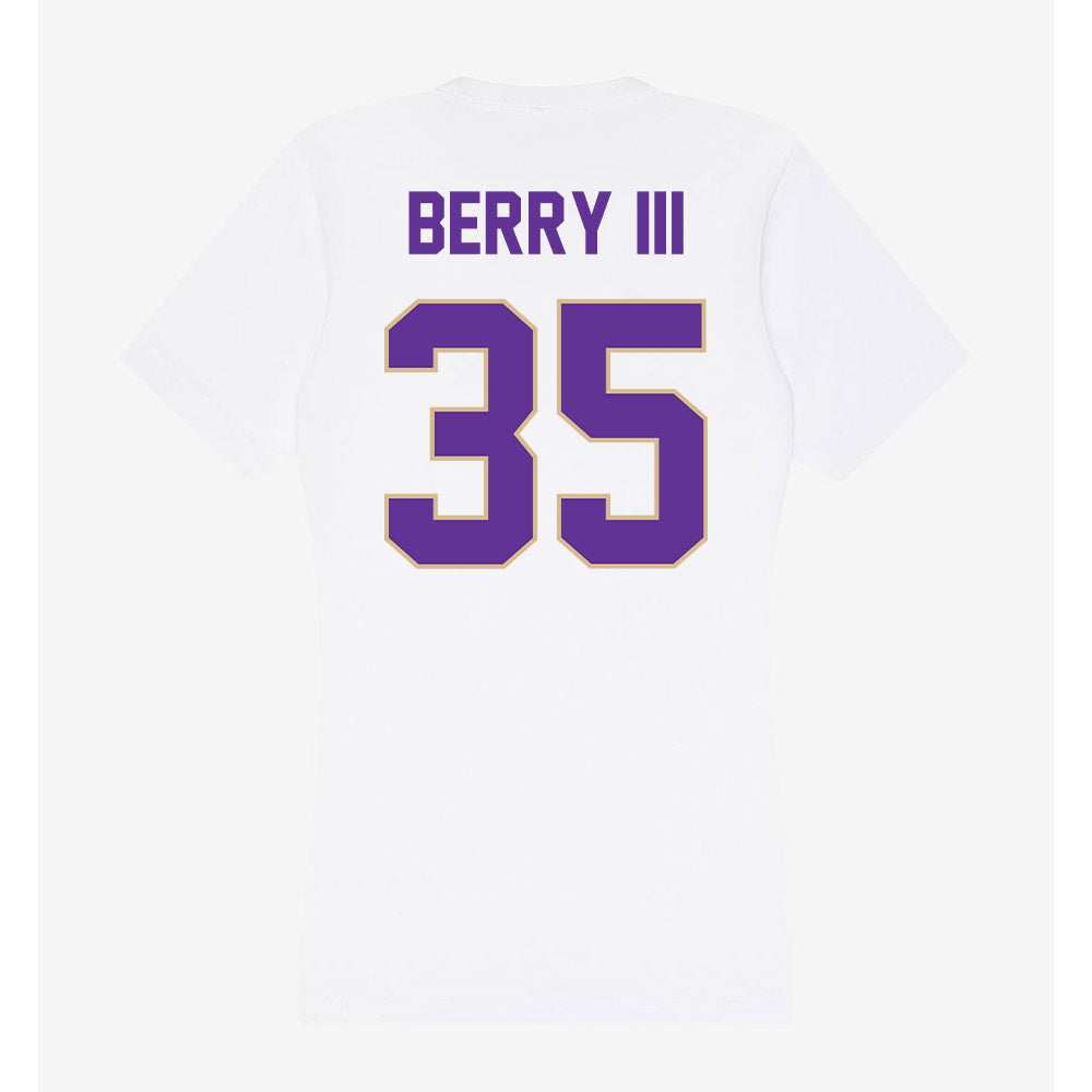 Western Carolina - NCAA Football : Trey Berry III - Classic Shersey Women's V-Neck T-Shirt-1