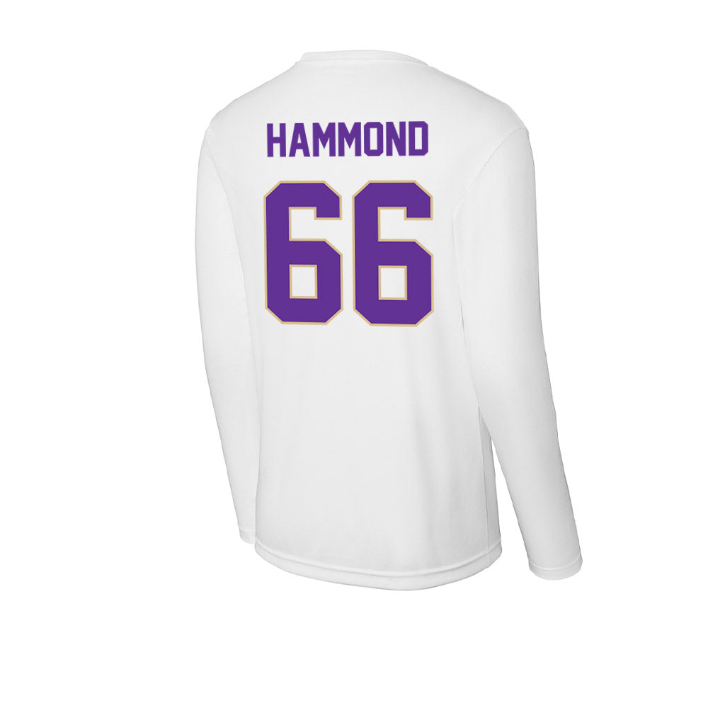 Western Carolina - NCAA Football : John Hammond - Classic Shersey Activewear Long Sleeve T-Shirt-1