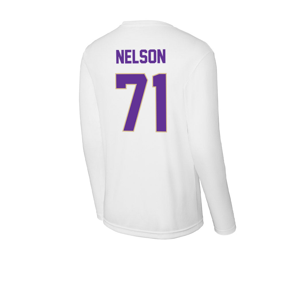 Western Carolina - NCAA Football : Sawyer Nelson - Classic Shersey Activewear Long Sleeve T-Shirt-1