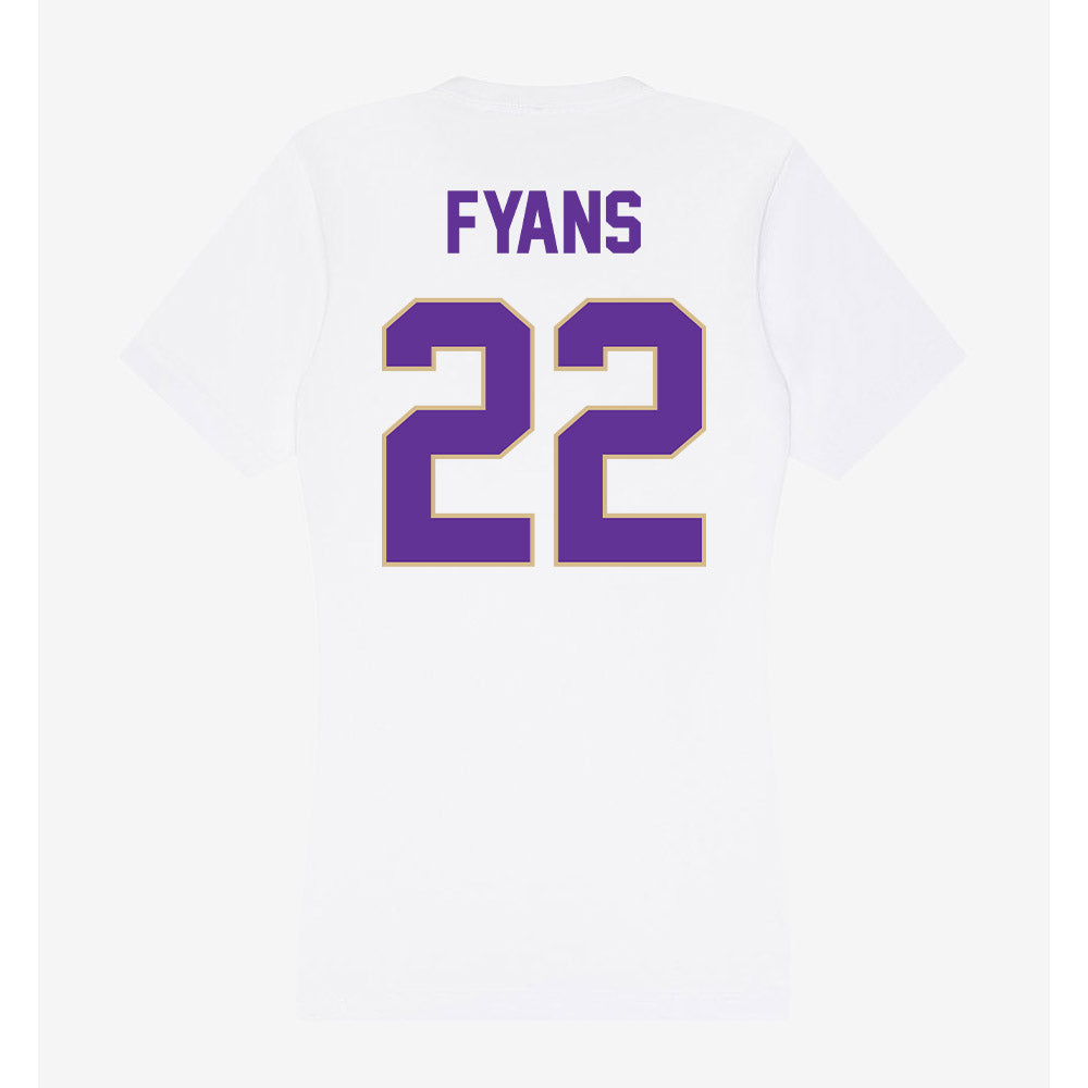 Western Carolina - NCAA Women's Basketball : Ellie Fyans - Classic Shersey Women's V-Neck T-Shirt-1