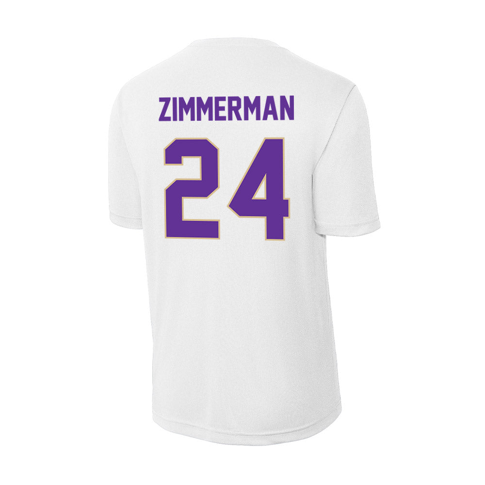 Western Carolina - NCAA Women's Basketball : Justice Zimmerman - Classic Shersey Activewear T-Shirt-1